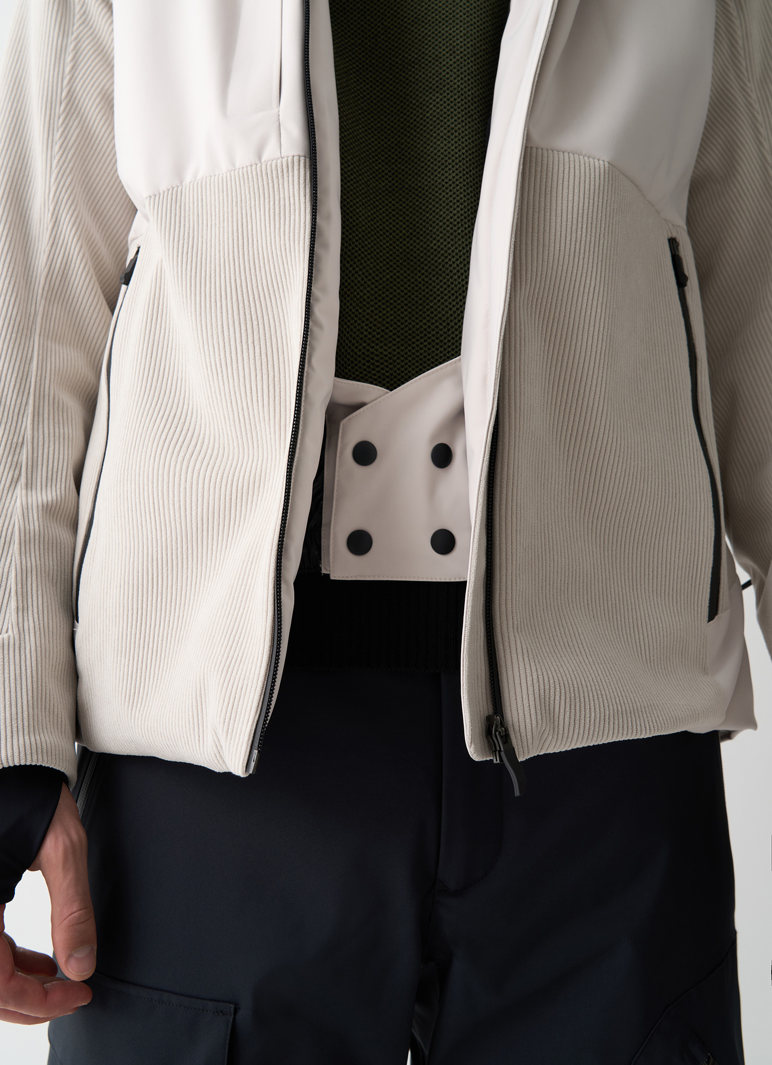 Colmar Giacca da sci Timeless in velluto