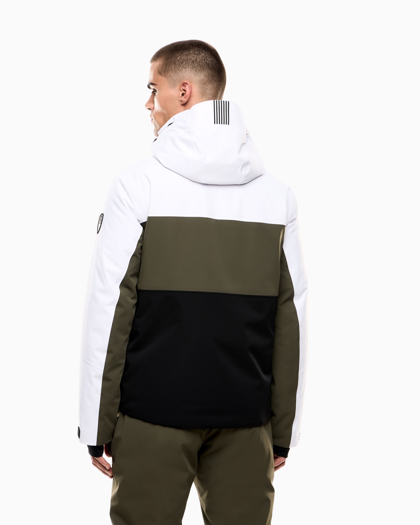 EA7 Giacca tecnica da sci in tessuto tecnico PROTECTUM7 con imbottitura in STRATUM7