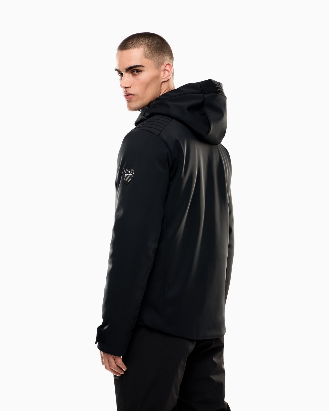 EA7 Giacca tecnica da sci in softshell con imbottitura in STRATUM7