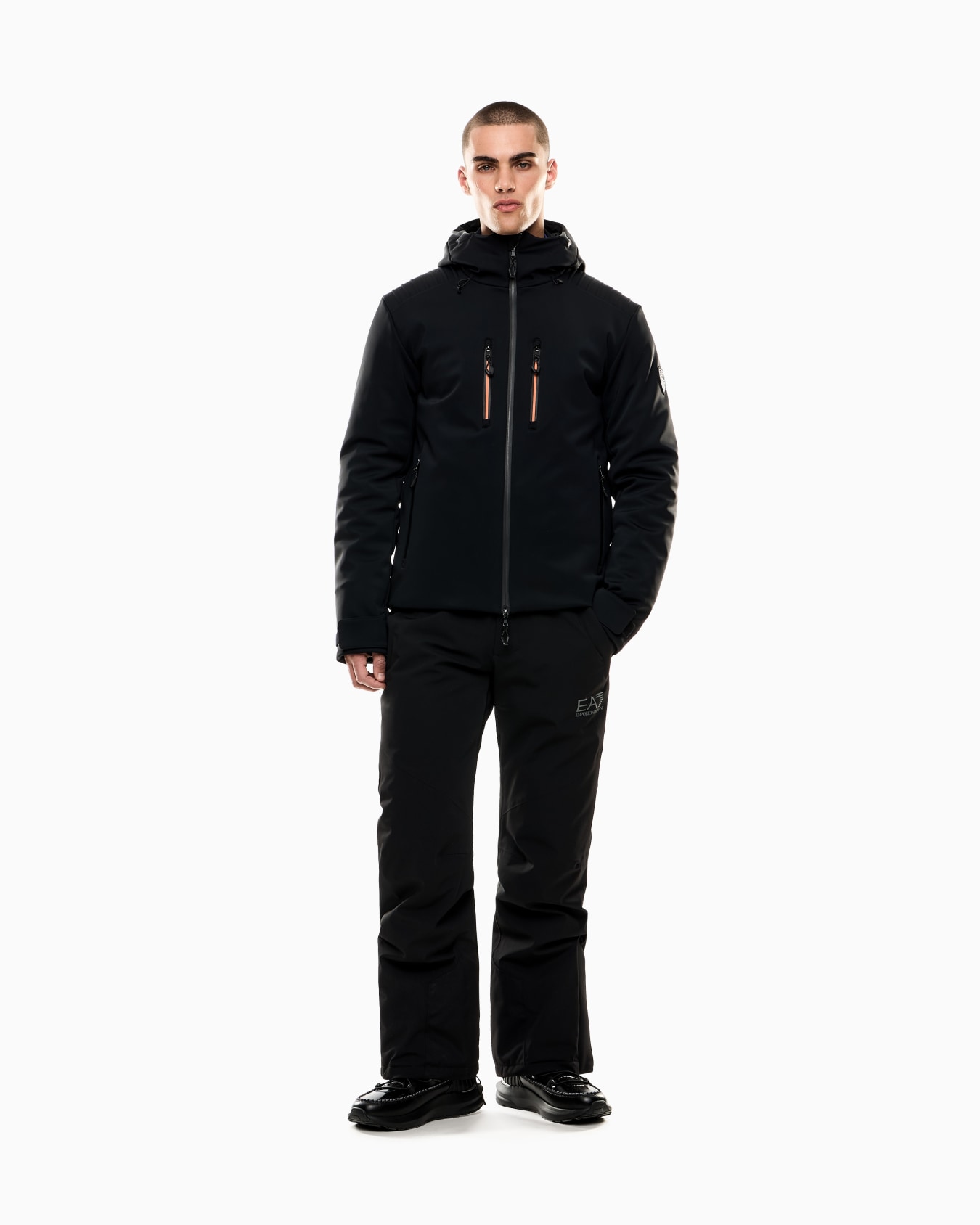 EA7 Giacca tecnica da sci in softshell con imbottitura in STRATUM7