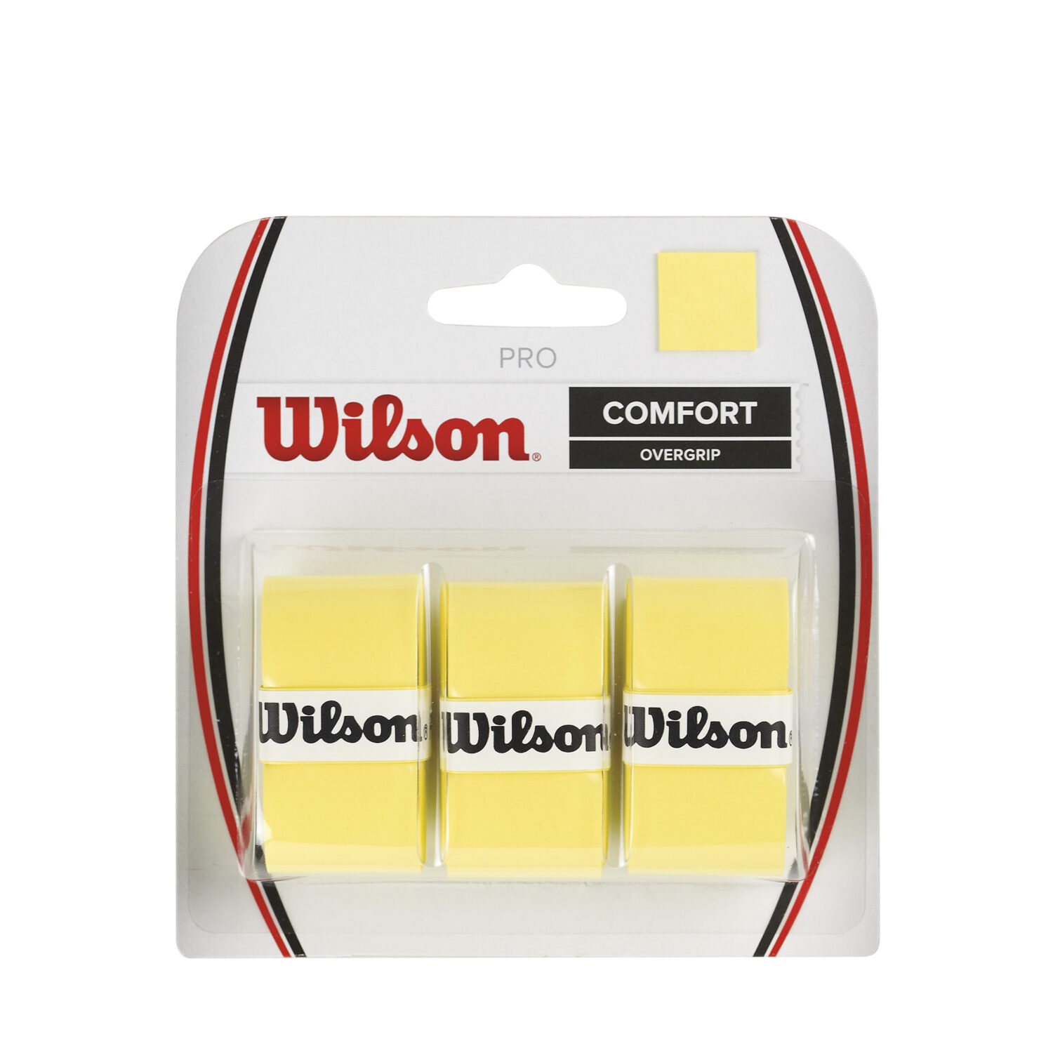 Tennis WIlson comfort overgrip giallo